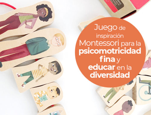 Enlazar familias del mundo: juego Montessori para la psicomotricidad fina y el juego simbólico